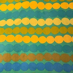 Marimekko blue/yellow/green/teal Twin Duvet
